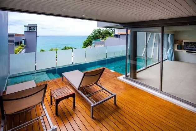 Dubleks, Kişiye Özel Havuzlu, Okyanus Manzaralı (Villa)