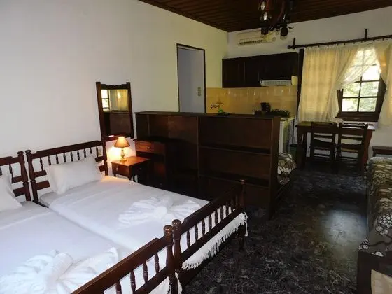 Stüdyo, 2 Tek Kişilik Yatak (Galini)