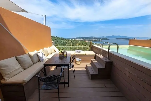 Villa, 2 Yatak Odası, Sigara İçilebilir, Balkon