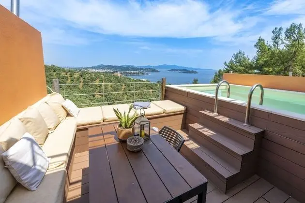 Villa, 2 Yatak Odası, Sigara İçilebilir, Balkon