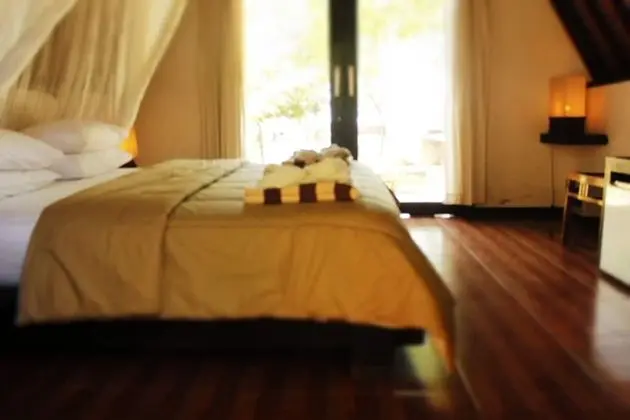Deluxe Bungalov, Teras, Kısmi Deniz Manzarası
