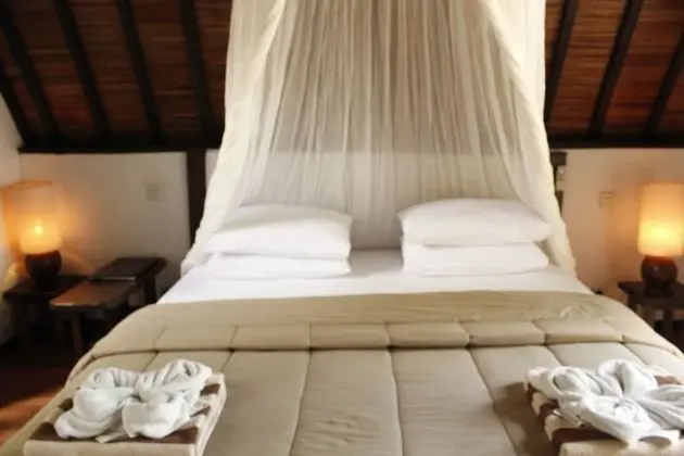 Deluxe Bungalov, Teras, Kısmi Deniz Manzarası