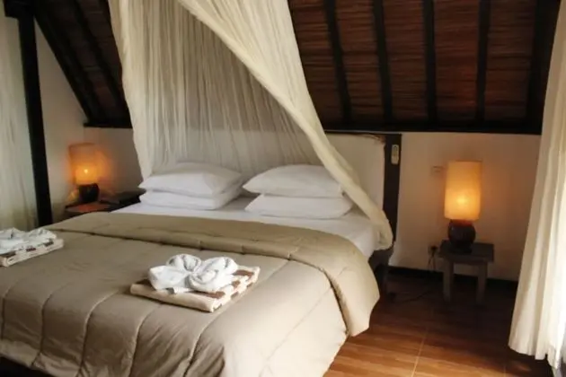 Deluxe Bungalov, Teras, Kısmi Deniz Manzarası