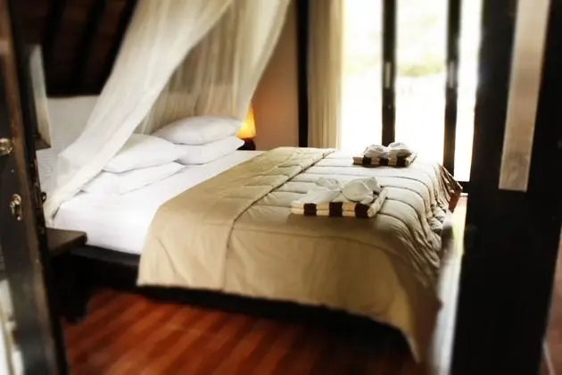 Deluxe Bungalov, Teras, Kısmi Deniz Manzarası
