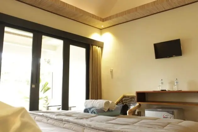 Deluxe Tek Büyük Yataklı Oda, Teras, Havuz Kenarı