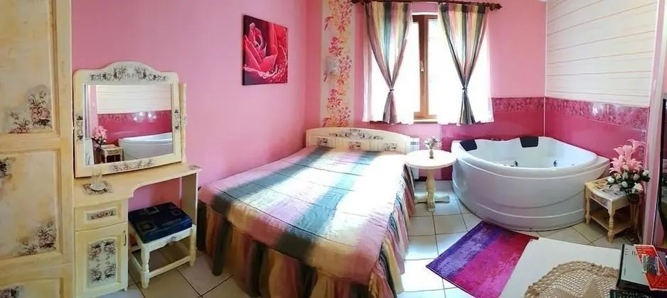 Tek Büyük Yataklı Oda, Dağ Manzaralı (private spa tub)