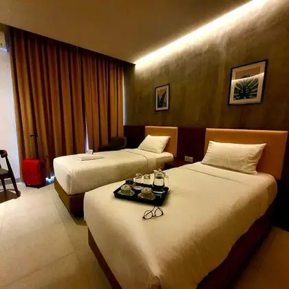 Deluxe İki Ayrı Yataklı Oda, Bahçe Manzaralı