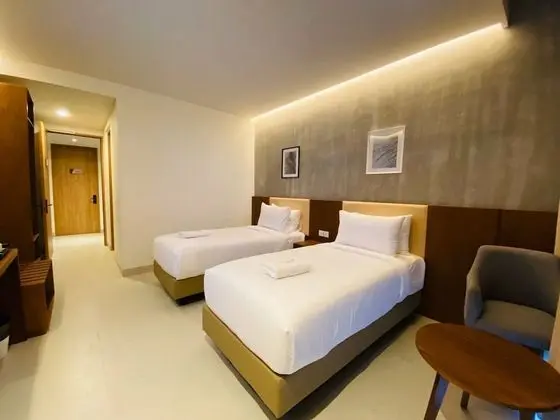Deluxe İki Ayrı Yataklı Oda, Bahçe Manzaralı