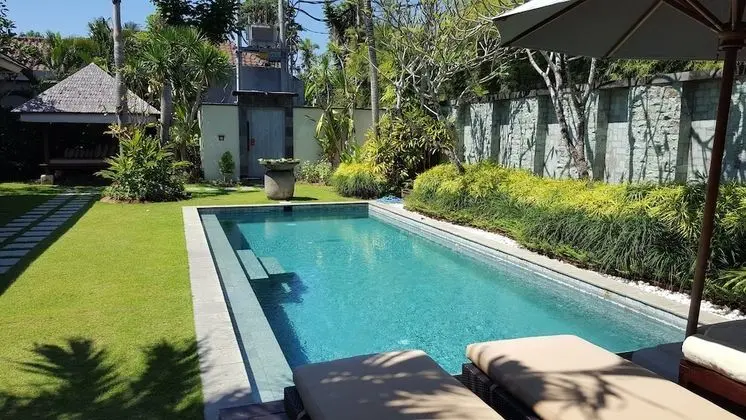 Deluxe Villa, 2 Yatak Odası, Kişiye Özel Havuzlu, Bahçe Manzaralı