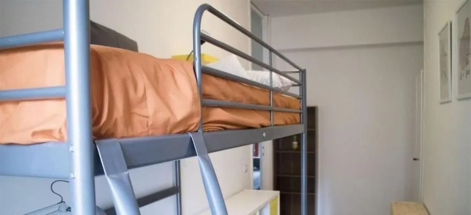 Ortak Ranzalı Oda, 1 Yatak Odası, Balkon