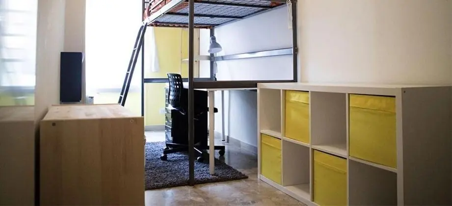 Ortak Ranzalı Oda, 1 Yatak Odası, Balkon