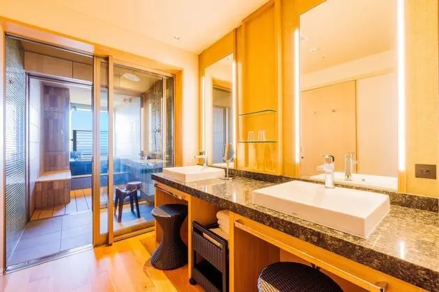 Premium İki Ayrı Yataklı Oda, Sigara İçilmez (Terrace, with open-air bath)