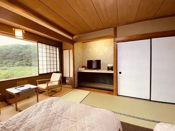 Traditional İki Ayrı Yataklı Oda, Sigara İçilmez (Japanese Style, 10 Tatami-mats)