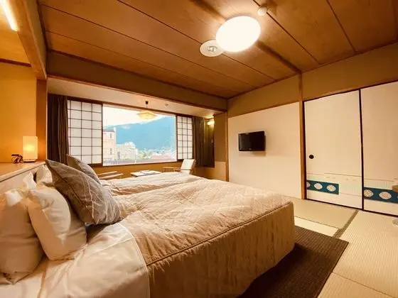 Traditional İki Ayrı Yataklı Oda, Sigara İçilmez (Japanese Style, 8 Tatami-mats)