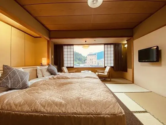 Traditional İki Ayrı Yataklı Oda, Sigara İçilmez (Japanese Style, 8 Tatami-mats)