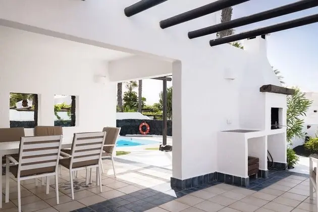 Villa estándar, 4 habitaciones, piscina privada climatizada