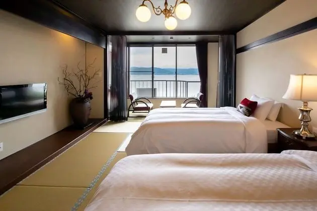 Comfort Oda, 2 Yatak Odası, Sigara İçilmez, Göl Manzaralı (Hikarigami , 10 tatami,)