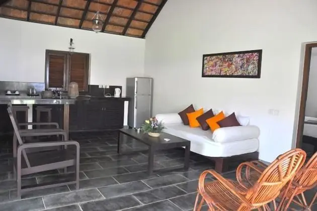 Deluxe Tek Büyük veya İki Ayrı Yataklı Oda, 1 Yatak Odası (Garden & Sea view deluxe cottage)