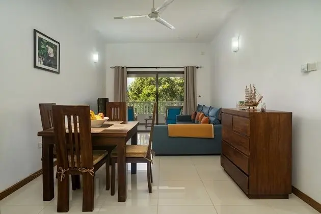 Standard Apart Daire, 2 Yatak Odası, Balkon, Bahçe Manzaralı (Ground Floor)