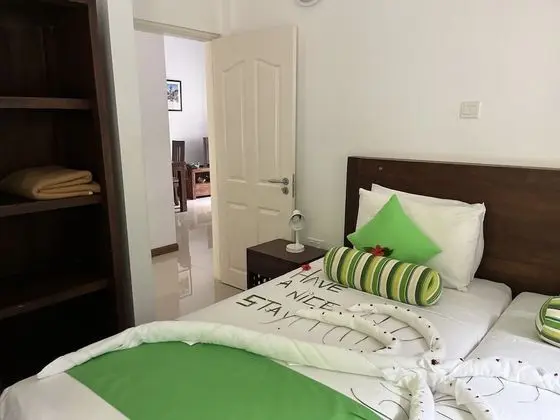 Standard Apart Daire, 2 Yatak Odası, Balkon, Bahçe Manzaralı (Ground Floor)