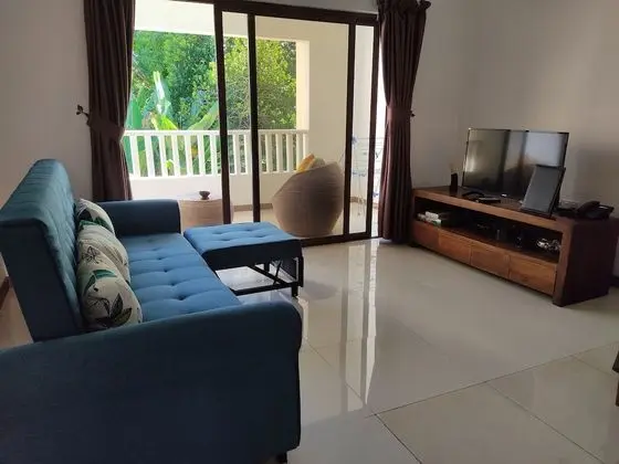 Standard Apart Daire, 2 Yatak Odası, Balkon, Bahçe Manzaralı (Ground Floor)