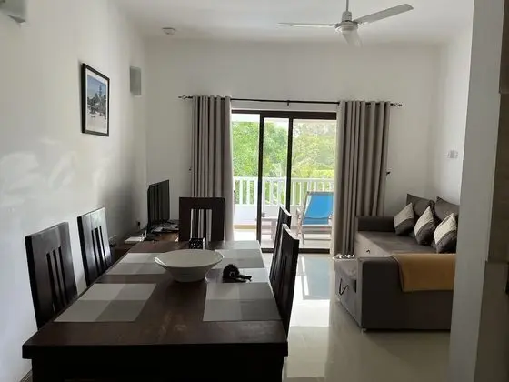 Standard Apart Daire, 2 Yatak Odası, Balkon, Bahçe Manzaralı (Ground Floor)