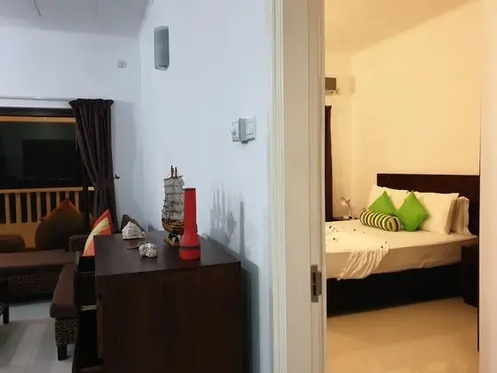 Standard Apart Daire, 2 Yatak Odası, Balkon, Bahçe Manzaralı (Upper Floor)