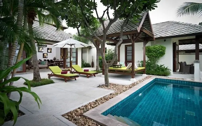Villa, 2 Yatak Odası (Courtyard Pool Villa)
