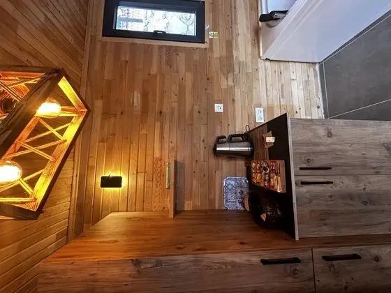 Tinyhouse, Bahçe Manzaralı, Klimalı