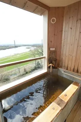 Traditional Oda, Küvet (Japanese Western Room - open-air bath)