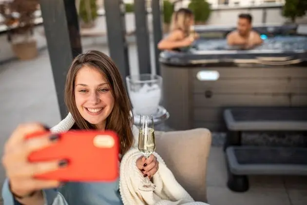 Çatı Katı Süiti (Penthouse), 3 Yatak Odası, Sıcak Su Havuzu