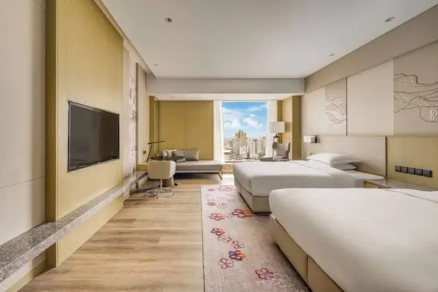 Deluxe Oda, 2 Çift Kişilik Yatak, Sigara İçilmez, Şehir Manzaralı