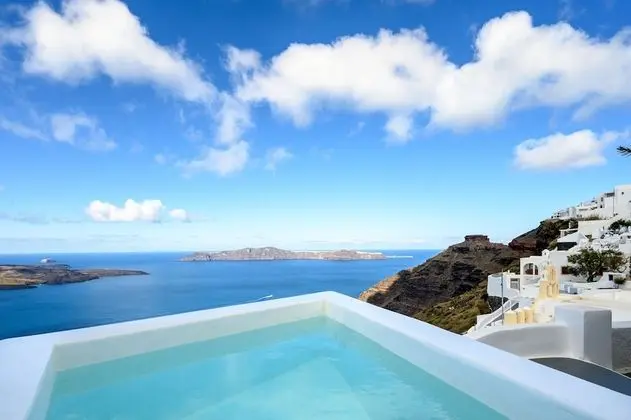 Deluxe Villa, 1 Yatak Odası, Sıcak Su Havuzu, Deniz Manzaralı