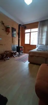 şömineli