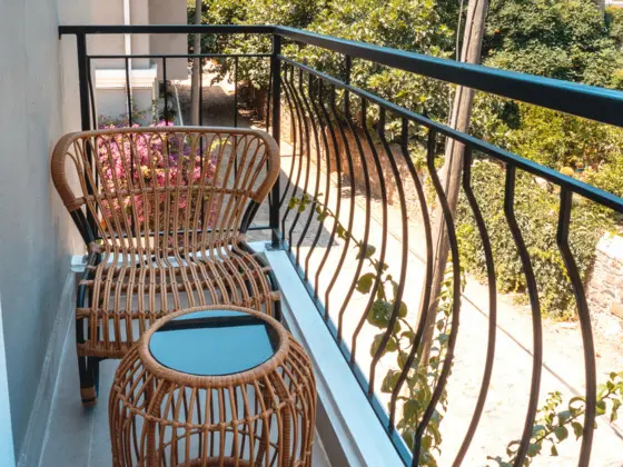 Corner Room, Simge Yapı Manzaralı, Balkonlu
