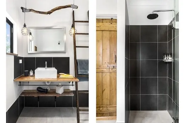 Luxury Kır Evi, 1 Yatak Odası, Teras, Üzüm Asması Manzaralı (Ponder Cottage)