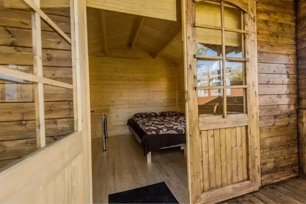 Basic Bungalov, 1 Yatak Odası, Bahçe Manzaralı, Bahçeli