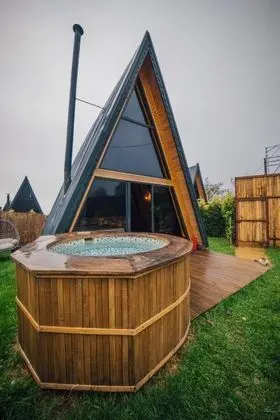 Jakuzili Bungalow , Bahçe Manzaralı, Mini Havuz