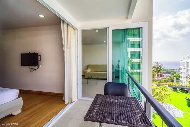 Deluxe Apart Daire, 1 Yatak Odası, Mutfak, Deniz Manzaralı