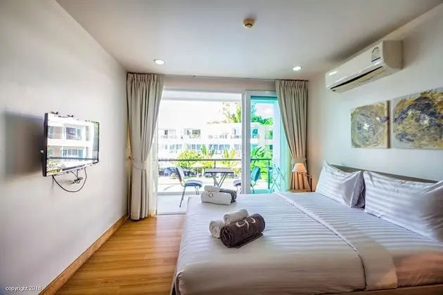 Deluxe Apart Daire, 1 Yatak Odası, Mutfak, Deniz Manzaralı