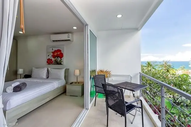 Deluxe Apart Daire, 2 Yatak Odası, Deniz Manzaralı