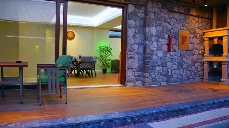 Kapanabilir Havuzlu Dublex Villa, Bahçe Manzaralı, Isıtmalı Özel Havuzlu