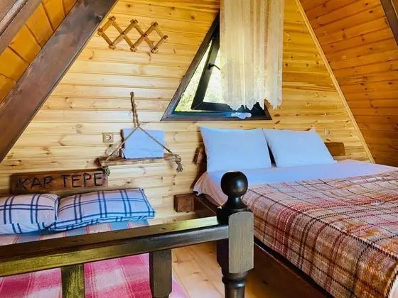 Bungalow, Deniz ve Doğa Manzaralı, Şömineli
