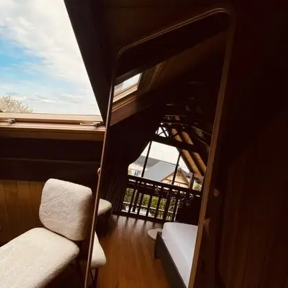 Dağ Evi, Şehir Manzaralı, Şömineli ve Balkonlu