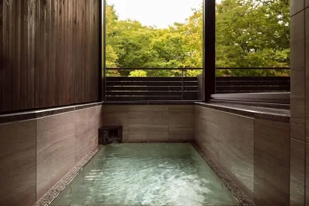 İki Ayrı Yataklı Oda, 2 Tek Kişilik Yatak (with Open Air Bath)