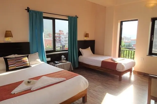 Deluxe Tek Büyük veya İki Ayrı Yataklı Oda, Balkon