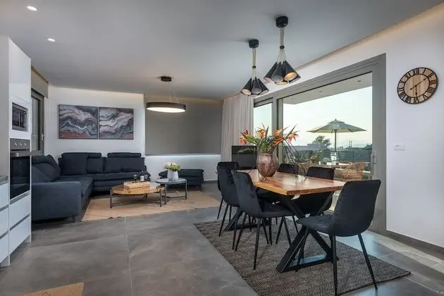 Panoramic Villa, 2 Yatak Odası, Kişiye Özel Havuzlu, Zemin Kat