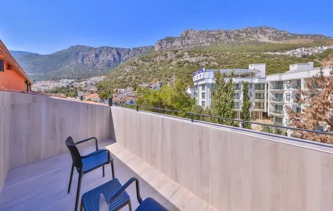 Çatı Katı Oda, Dağ Manzaralı, Balkonlu