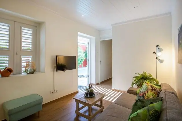 Cozy Cactus ground floor one bedroom apartment, with terrace and shared plunge pool