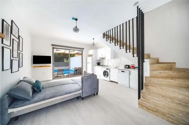 Dublex Villa 5 Kişilik, Dağ veya Havuz Manzaralı, Özel Havuzlu